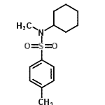 CAS 登录号：57186-74-0， N-环己基-N,4-二甲基苯磺酰胺
