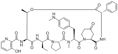 CAS#: 57206-54-9, 4-[N-Methyl-4-(Methylamino)-L-Phenylalanine]Virginiamycin S1