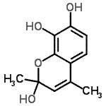 CAS#: 57246-18-1, 2,4-Dimethyl-2H-Chromene-2,7,8-Triol