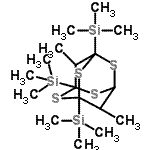 CAS#: 57289-38-0, (9,10-Dimethyl-2,4,6,8-Tetrathiatricyclo[3.3.1.1<Sup>3,7</Sup>]Decane-1,3,5-Triyl)Tris(Trimethylsilane)