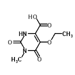 CAS#: 572917-55-6, 5-Ethoxy-1-Methyl-2,6-Dioxo-1,2,3,6-Tetrahydro-4-Pyrimidinecarboxylic Acid