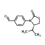 CAS#: 572923-00-3, 4-[(4S)-4-Isopropyl-2-Oxo-1,3-Oxazolidin-3-Yl]Benzaldehyde