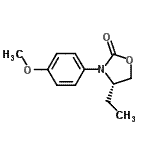CAS#: 572923-07-0, (4S)-4-Ethyl-3-(4-Methoxyphenyl)-1,3-Oxazolidin-2-One