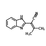 CAS#: 57320-11-3, 2-(1H-Benzimidazol-2-Yl)-3-Methyl-2-Butenenitrile