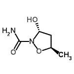 CAS#: 57336-93-3, (3R,5R)-3-Hydroxy-5-Methyl-1,2-Oxazolidine-2-Carboxamide