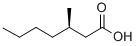 CAS#: 57403-74-4, (3R)-3-Methyl-Heptanoic Acid