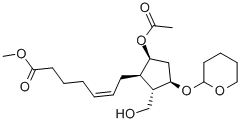 CAS#: 57429-54-6, (Z)-7-[(1R,2S,3R,5S)-5-Acetoxy-2-Hydroxymethyl-3-(Tetrahydro-Pyran-2-Yloxy)-Cyclopentyl]-Hept-5-Enoic Acid Methyl Ester
