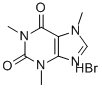 CAS 登录号：5743-18-0， 咖啡因氢溴酸盐