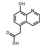 CAS#: 57434-92-1, (8-Hydroxy-5-Quinolinyl)Acetic Acid