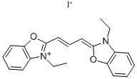 CAS 登录号：57441-62-0， 3,3'-二乙基氧杂碳菁碘化物