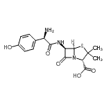 CAS#: 57456-43-6, (2S,5R,6R)-6-{[(2R)-2-Amino-2-(4-Hydroxyphenyl)Acetyl]Amino}-3,3-Dimethyl-7-Oxo-4-Thia-1-Azabicyclo[3.2.0]Heptane-2-Carboxylic Acid