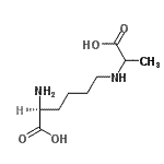 CAS 登录号：5746-03-2， (2S)-2-氨基-6-[(2-羟基-1-甲基-2-氧代-乙基)氨基]己酸