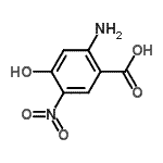 CAS#: 574738-65-1, 2-Amino-4-Hydroxy-5-Nitrobenzoic Acid