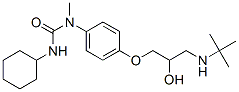 CAS#: 57494-90-3, N'-Cyclohexyl-N-[4-(3-Tert-Butylamino-2-Hydroxypropoxy)Phenyl]-N-Methylurea