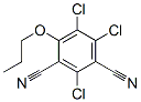 CAS 登录号：57531-88-1， 2,5,6-三氯-4-丙氧基-1,3-苯二甲腈
