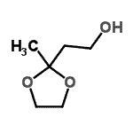 CAS#: 5754-32-5, 2-(2-Methyl-1,3-Dioxolan-2-Yl)Ethanol