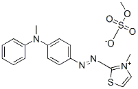 CAS#: 57583-74-1, 3-Methyl-2-[[4-(N-Methylanilino)Phenyl]Azo]Thiazolium Methyl Sulphate
