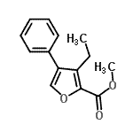 CAS#: 576169-71-6, Methyl 3-Ethyl-4-Phenyl-2-Furoate