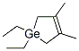 CAS 登录号：5764-67-0， 1,1-二乙基-3,4-二甲基锗杂环戊烷-3-烯