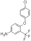 CAS#: 57688-17-2, 4-(4-Chlorophenoxy)-3-(Trifluoromethyl)Aniline