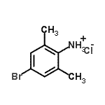CAS#: 5769-31-3, (4-bromo-2,6-dimethyl-phenyl)ammonium chloride