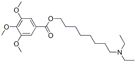 CAS#: 57818-92-5, 8-(Diethylamino)octyl 3,4,5-trimethoxybenzoate