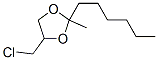 CAS#: 57840-72-9, 4-(Chloromethyl)-2-Hexyl-2-Methyl-1,3-Dioxolane