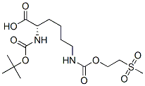 CAS#: 57849-64-6, N2-[(1,1-Dimethylethoxy)Carbonyl]-N6-[[2-(Methylsulphonyl)Ethoxy]Carbonyl]-L-Lysine
