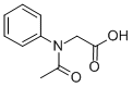 CAS 登录号：579-98-6， N-乙酰基-N-苯基甘氨酸