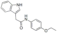 CAS#: 57932-46-4, 4'-Ethoxy-2-(1H-Indol-3-Yl)Acetanilide