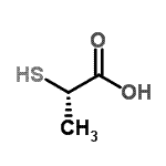 CAS#: 57965-30-7, (2S)-2-Sulfanylpropanoic Acid