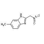 CAS#: 57966-07-1, 5-Methyl-2-(Nitromethyl)-1H-Benzimidazole