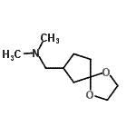 CAS#: 58101-56-7, 1-(1,4-Dioxaspiro[4.4]Non-7-Yl)-N,N-Dimethylmethanamine