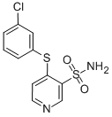 CAS 登录号：58154-76-0， 4-((3-氯苯基)硫代)-3-吡啶磺酰胺