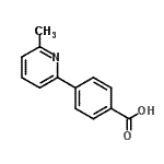 CAS#: 582325-11-9, 4-(6-Methyl-2-Pyridinyl)Benzoic Acid