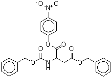 CAS#: 58238-28-1, 4-Benzyl 1-(4-Nitrophenyl) N-[(Benzyloxy)Carbonyl]Aspartate