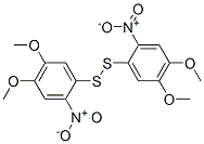 CAS 登录号：58249-73-3， 二(4,5-二甲氧基-2-硝基苯基)过硫化物