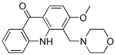 CAS#: 58324-16-6, 3-Methoxy-4-(Morpholinomethyl)-9(10H)-Acridone
