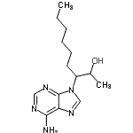 CAS 登录号：58337-38-5， 3-(6-氨基-9H-嘌呤-9-基)-2-壬醇