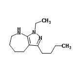 CAS#: 583811-95-4, 3-Butyl-1-Ethyl-1,4,5,6,7,8-Hexahydropyrazolo[3,4-b]Azepine