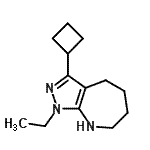 CAS#: 583812-38-8, 3-Cyclobutyl-1-Ethyl-1,4,5,6,7,8-Hexahydropyrazolo[3,4-b]Azepine