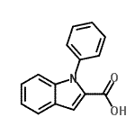 CAS#: 58386-33-7, 1-Phenyl-1H-Indole-2-Carboxylic Acid