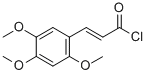 CAS 登录号：58420-55-6， 3-(2,4,5-三甲氧基苯基)-2-丙烯酰氯