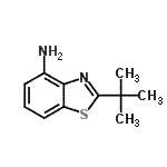 CAS 登录号：58460-13-2， 2-(2-甲基-2-丙基)-1,3-苯并噻唑-4-胺