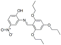 CAS 登录号：58470-12-5， 4-硝基-2-[[(2,4,6-三丙氧基苯基)亚甲基]氨基]苯酚