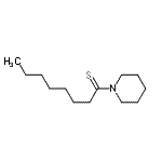 CAS#: 58547-48-1, 1-(1-Piperidinyl)-1-Octanethione