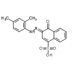 CAS#: 5858-37-7, (3E)-3-[(2,4-Dimethylphenyl)Hydrazono]-4-Oxo-3,4-Dihydro-1-Naphthalenesulfonic Acid