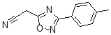CAS 登录号：58599-00-1， 3-(4-甲基苯基)-1,2,4-恶二唑-5-基]乙腈