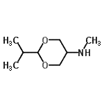 CAS#: 58619-92-4, 2-Isopropyl-N-Methyl-1,3-Dioxan-5-Amine