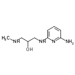 CAS#: 586351-44-2, 1-[(6-Amino-2-Pyridinyl)Amino]-3-(Methylamino)-2-Propanol